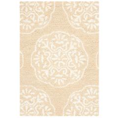 BELLA, BEIGE / IVORY, 2' X 3', Area Rug