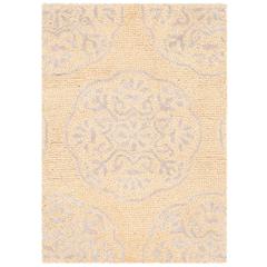 BELLA, BEIGE / SILVER, 2' X 3', Area Rug