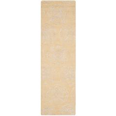 BELLA, BEIGE / SILVER, 2'-3" X 8', Area Rug