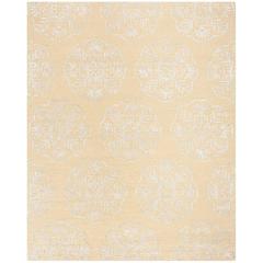 BELLA, BEIGE / SILVER, 8' X 10', Area Rug