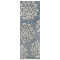 BELLA, BLUE, 2'-3" X 7', Area Rug, BEL914A-27