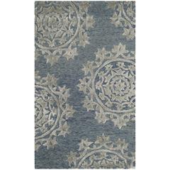 BELLA, BLUE, 3' X 5', Area Rug, BEL914A-3