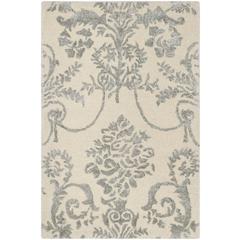 BELLA, IVORY / GREY, 2' X 3', Area Rug, BEL917A-2