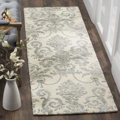 BELLA, IVORY / GREY, 2'-3" X 7', Area Rug, BEL917A-27