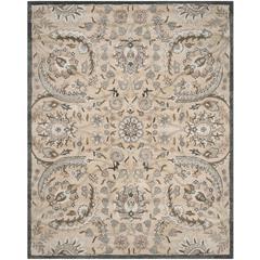 BELLA, BEIGE / MULTI, 8' X 10', Area Rug