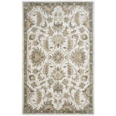 BELLA, IVORY / LIGHT GREY, 5' X 8', Area Rug