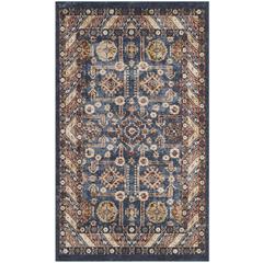 BIJAR, ROYAL / IVORY, 3' X 5', Area Rug, BIJ653B-3