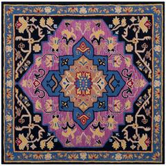 Bellagio, PINK / MULTI, 5' X 5' Square, Area Rug, BLG506A-5SQ