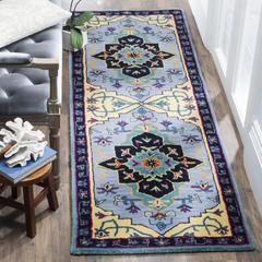 Bellagio, LIGHT BLUE / MULTI, 2'-3" X 7', Area Rug, BLG506B-27