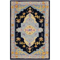 Bellagio, NAVY BLUE / MULTI, 2' X 3', Area Rug, BLG506C-2