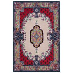 Bellagio, IVORY / PINK, 4' X 6', Area Rug, BLG535A-4