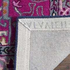 Bellagio, GREY / PINK, 6' X 9', Area Rug