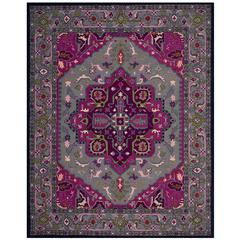 Bellagio, GREY / PINK, 10' X 14', Area Rug