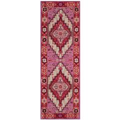 Bellagio, RED PINK / IVORY, 2'-3" X 7', Area Rug