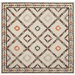 Bellagio, IVORY / MULTI, 5' X 5' Square, Area Rug, BLG548A-5SQ