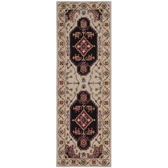 Bellagio, BEIGE / BLACK, 2'-3" X 7', Area Rug