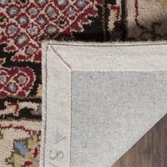 Bellagio, BEIGE / BLACK, 6' X 9', Area Rug