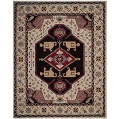 Bellagio, BEIGE / BLACK, 8' X 10', Area Rug