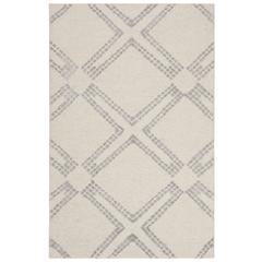 Bellagio, IVORY / SILVER, 2'-6" X 4', Area Rug
