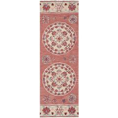 Bellagio, RED / BEIGE, 2'-3" X 7', Area Rug
