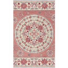 Bellagio, RED / BEIGE, 5' X 8', Area Rug