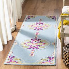 Bellagio, LIGHT BLUE / MULTI, 2'-3" X 7', Area Rug, BLG605B-27