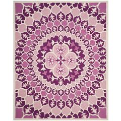 Bellagio, PINK / IVORY, 8' X 10', Area Rug