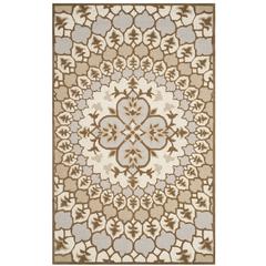 Bellagio, IVORY / DARK BEIG, 5' X 8', Area Rug