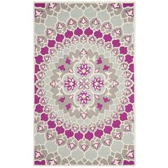 Bellagio, GREY / IVORY, 5' X 8', Area Rug