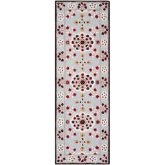 Bellagio, LIGHT BLUE / BLACK, 2'-3" X 7', Area Rug