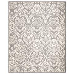 BLOSSOM, BLUE / IVORY, 8' X 10', Area Rug, BLM106F-8