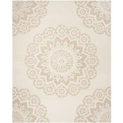 BLOSSOM, IVORY / BEIGE, 8' X 10', Area Rug