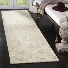 BLOSSOM, LIGHT GREY / IVORY, 2'-3" X 8', Area Rug, BLM109F-28