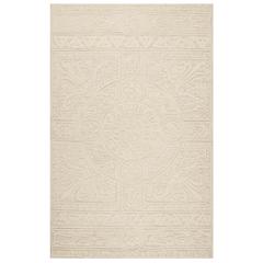 BLOSSOM, LIGHT GREY / IVORY, 4' X 6', Area Rug, BLM109F-4