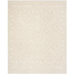 BLOSSOM, LIGHT GREY / IVORY, 8' X 10', Area Rug, BLM109F-8
