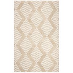 BLOSSOM, BEIGE / IVORY, 5' X 8', Area Rug, BLM111B-5