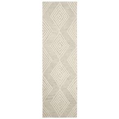 BLOSSOM, SILVER / IVORY, 2'-3" X 8', Area Rug, BLM111G-28