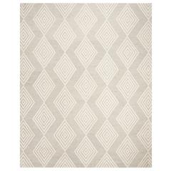 BLOSSOM, SILVER / IVORY, 8' X 10', Area Rug, BLM111G-8