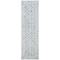 BLOSSOM, BLUE / IVORY, 2'-3" X 8', Area Rug, BLM114M-28