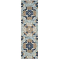 BLOSSOM, BLUE / MULTI, 2'-3" X 8', Area Rug, BLM403B-28