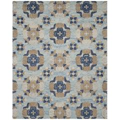 BLOSSOM, BLUE / MULTI, 8' X 10', Area Rug, BLM403B-8