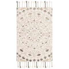 BLOSSOM, IVORY / TAUPE, 2' X 3', Area Rug