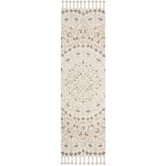 BLOSSOM, IVORY / TAUPE, 2'-3" X 8', Area Rug
