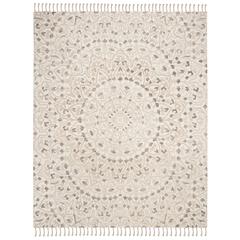 BLOSSOM, IVORY / TAUPE, 8' X 10', Area Rug