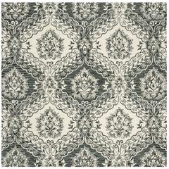 BLOSSOM, BLUE / IVORY, 6' X 6' Square, Area Rug, BLM601M-6SQ