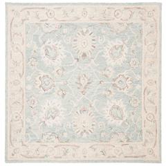 BLOSSOM, GREY / MULTI, 6' X 6' Square, Area Rug, BLM702F-6SQ