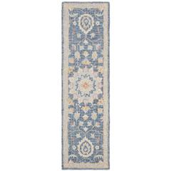 BLOSSOM, NAVY / MULTI, 2'-3" X 8', Area Rug, BLM813N-28