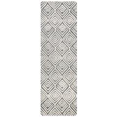 BLOSSOM, IVORY / GREY, 2'-3" X 8', Area Rug, BLM936G-28