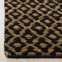 BOHEMIAN, BLACK / GOLD, 2' X 3', Area Rug