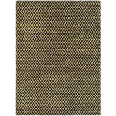 BOHEMIAN, BLACK / GOLD, 6' X 9', Area Rug